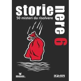 STORIE NERE VOL 6 mazzo di carte 50 MISTERI DA RISOLVERE raven IN ITALIANO età 12+