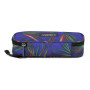 ASTUCCIO eastpak OVAL SINGLE portapenne con zip BRIZE PALM NAVY