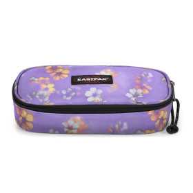 ASTUCCIO eastpak OVAL SINGLE portapenne con zip FLORA FADE LILAC