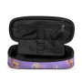 ASTUCCIO eastpak OVAL SINGLE portapenne con zip FLORA FADE LILAC