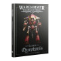 LIBER QUESTORIS manuale KNIGHTS AND TITANS ARMY BOOK warhammer the horus heresy IN INGLESE età 12+