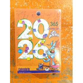 CALENDARIO 2026 LUPO ALBERTO refill per calendario da tavolo