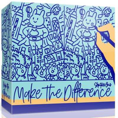 MAKE THE DIFFERENCE gioco da tavolo IN ITALIANO oink games PARTY GAME età 10+