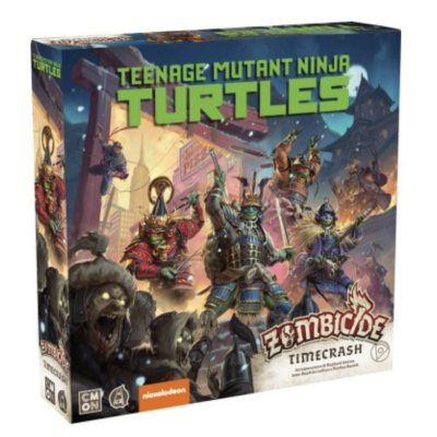 TEENAGE MUTANT NINJA TURTLES espansione per ZOMBICIDE white death TIMECRASH gioco da tavolo IN ITALIANO età 14