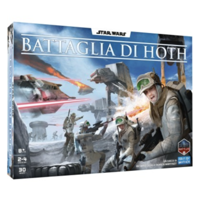 BATTAGLIA DI HOTH gioco da tavolo STAR WARS asmodee IN ITALIANO età 8+
