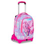 TROLLEY JACK seven PLUSHY RABBIT tre ruote 3WD vol 34 litri SJ GANG scuola ZAINO staccabile 3 IN 1