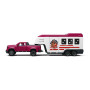 LAKESIDE TRUCK AND TRAILER camion con rimorchio HORSE CLUB cavalli SCHLEICH set 42705 età 5+