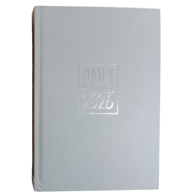 AGENDA 2026 biembi DAILY PLANNER brossura GRIGIO giornaliera DAY