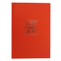 AGENDA 2026 biembi DAILY PLANNER brossura ROSSO giornaliera DAY