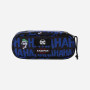 ASTUCCIO eastpak OVAL SINGLE portapenne con zip THE JOKER blu e nero