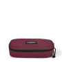 ASTUCCIO eastpak OVAL SINGLE portapenne con zip MAROON BURGUNDY