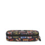 ASTUCCIO eastpak OVAL SINGLE portapenne con zip DC ICONS nero