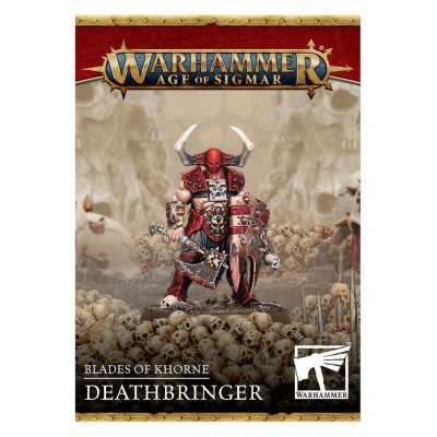 DEATHBRINGER donamorte MINIATURA lame di BLADES OF KHORNE warhammer AGE OF SIGMAR età 12+