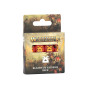 BLADES OF KHORNE dice set DI 16 DADI warhammer AGE OF SIGMAR età 12+