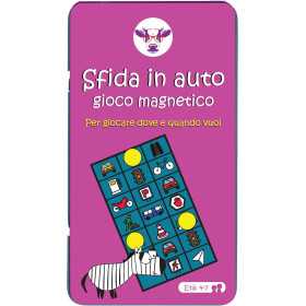 SFIDA IN AUTO gioco magnetico PORTATILE purple cow IN ITALIANO età 4+