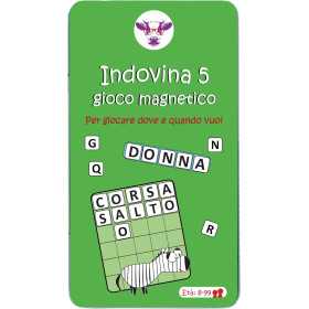 INDOVINA 5 gioco magnetico PORTATILE purple cow IN ITALIANO età 8+