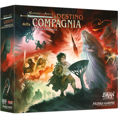 IL SIGNORE DEGLI ANELLI: IL DESTINO DELLA COMPAGNIA edizione italiana Asmodee