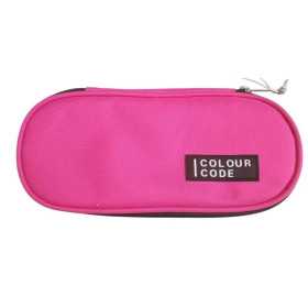 ASTUCCIO ROUND PLUS portapenne ovale COLOUR CODE organizzato OVAL seven ROSA