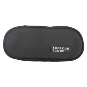 ASTUCCIO ROUND PLUS portapenne ovale COLOUR CODE organizzato OVAL seven NERO