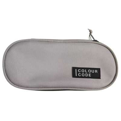 ASTUCCIO ROUND PLUS portapenne ovale COLOUR CODE organizzato OVAL seven GRIGIO