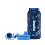 BORRACCIA in tritan ERGOBAG senza bpa BLUELIGHT bottle BLU mezzo litro