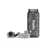 BORRACCIA in tritan ERGOBAG senza bpa SPACE bottle NERO mezzo litro