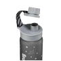 BORRACCIA in tritan ERGOBAG senza bpa SPACE bottle NERO mezzo litro