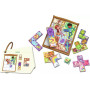 PYJAMA PARTY puzzle game GIOCO DI LOGICA per bambini 40 SFIDE think fun SOLITARIO età 5+