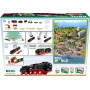 SET TRENO A VAPORE DI NATALE ferrovia BRIO treni in legno TRENINO A BATTERIA 36014 età 3+