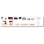 SET TRENO A VAPORE DI NATALE ferrovia BRIO treni in legno TRENINO A BATTERIA 36014 età 3+