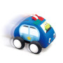 SET AUTO DI PELUCHE per bambini HAPE gioco morbido PULL BACK età 6 mesi +