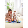 SET AUTO DI PELUCHE per bambini HAPE gioco morbido PULL BACK età 6 mesi +