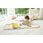 STAZIONE DI RIPARAZIONE E LAVAGGIO repair & wash station HAPE ferrovia treni in legno SET E3879 età 3+