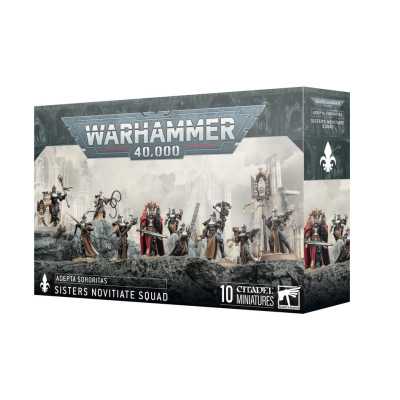 SQUADRA DI SORELLE NOVIZIE sisters novitiate squad ADEPTA SORORITAS set di 10 miniature WARHAMMER 40K età 12+