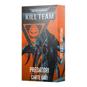 CARTE DATI datacards PREDATORI tyranids IN ITALIANO warhammer 40k KILL TEAM età 12+