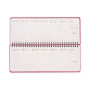 DESK PLANNER legami AGENDA 2026 da 13 mesi RASPBERRY settimanale ROSA da scrivania