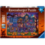 PUZZLE 100 PEZZI XXL ravensburger MONSTER HOUSE PARTY perfect age fit CASA DEI MOSTRI età 6+