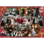 PUZZLE 1000 PEZZI ravensburger HARRY POTTER CHRISTMAS originale HOLIDAYS IN HOGWARTS