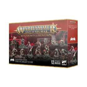THE SCARLET JURY flesh eater courts REGIMENTS OF RENOWN warhammer AGE OF SIGMAR età 12+