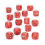 FLESH EATER COURTS DICE set di 16 dadi CITADEL warhammer AGE OF SIGMAR età 12+