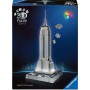 EMPIRE STATE BUILDING monumento 3D PUZZLE senza colla RAVENSBURGER luminoso 241 PEZZI età 10+