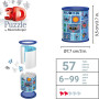 PORTAPENNE DA SCRIVANIA ravensburger 3D PUZZLE senza colla STITCH età 6+