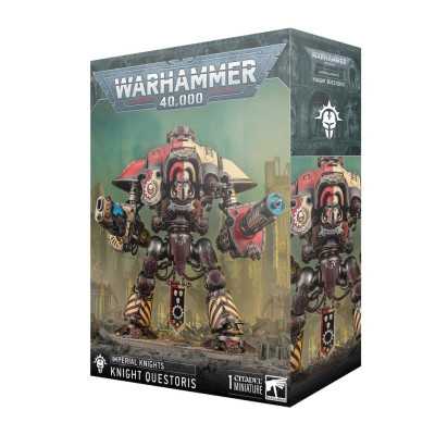 CAVALIERE QUESTORIS miniatura IMPERIAL KNIGHTS cavalieri imperiali WARHAMMER 40K età 12+