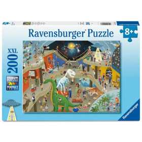 PUZZLE 200 PEZZI XXL ravensburger MUSEO DI SCIENZE NATURALI originale CM 36 X 49 età 8+