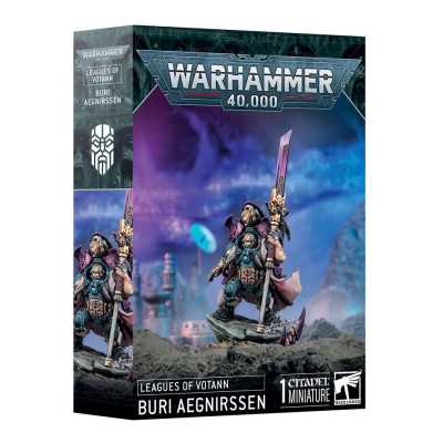 BURI AEGNIRSSEN citadel LEAGUE OF VOTANN miniatura WARHAMMER 40K età 12+