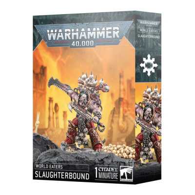 ECATORMENTO slaughterbound WORLD EATERS miniatura WARHAMMER 40K età 12+