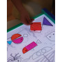 TAVOLINO DA DISEGNO scrivania luminosa SHINE BRIGHT con accessori ART LIGHT BOX età 3+