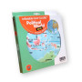 MAPPAMONDO gonfiabile POLITICO caly MAXI diametro 42 cm GLOBO GEOGRAFICO età 3+