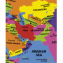 MAPPAMONDO gonfiabile IL NOSTRO MONDO caly CLASSIC diametro 30 cm GLOBO GEOGRAFICO età 3+