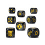 BASTIONS OF LAW gang dice SET DI 8 DADI per necromunda WARHAMMER 40K età 12+